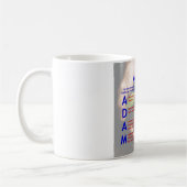 Adam Acrostic Koffiemok (Links)