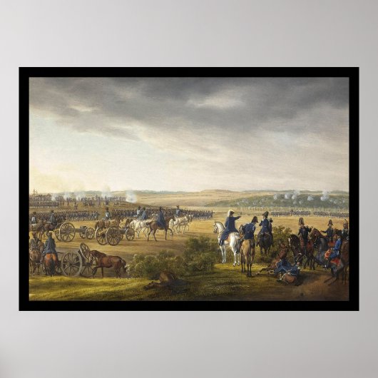 Adam Albrecht Battle of Moskou 1812 Poster (Voorkant)
