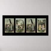 ADAM Alphabet Letter Name Art Poster (Voorkant)