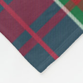 Adam Ancient Clan Tartan Scotland Fleece Blanket (Hoek)