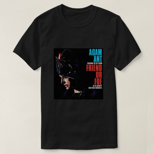 Adam Ant Ori Tour 2020 T-shirt (Design voorkant)
