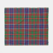 Adam Antieke Schotse ruit Fleece Deken (Voorkant (Horizontaal))