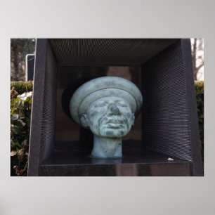 Adam - Beeldhouwwerk Op Het Graf van Rudolf Hausne Poster
