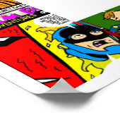 Adam Bomb Daily is een jaar Jubileum! Poster (Hoek)