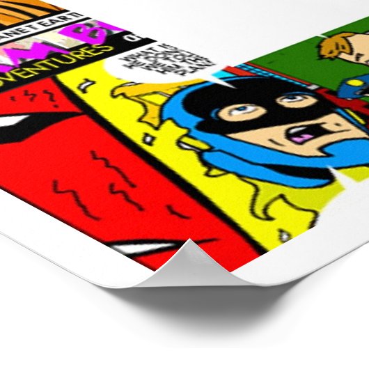 Adam Bomb Daily is een jaar Jubileum! Poster (Hoek)