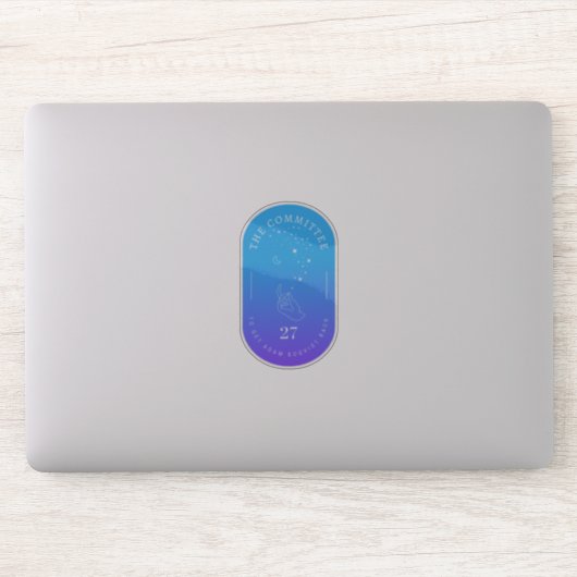 Adam Boqvist Back Ocean Sticker (Computer)