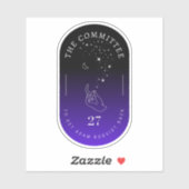 Adam Boqvist Back Twilight Sticker (Vel)