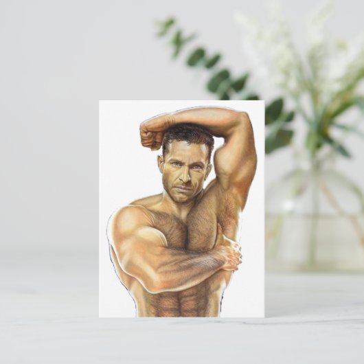 Adam Briefkaart (Staand voorkant)