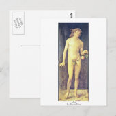 Adam By Albrecht Dürer Briefkaart (Voorkant / Achterkant)