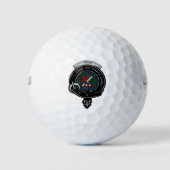 Adam Clan Badge Golf Balls Golfballen (Voorkant)