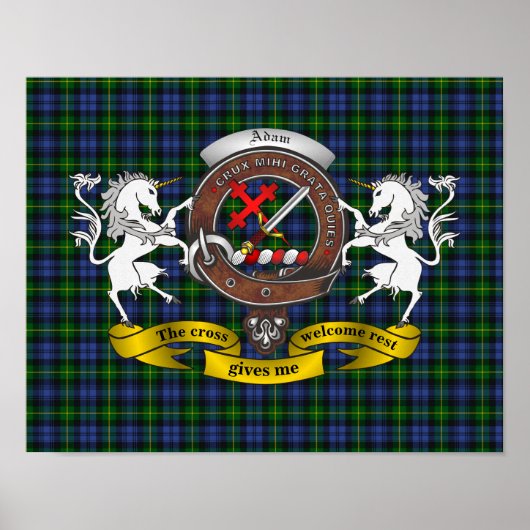 Adam Clan Badge Poster (Voorkant)