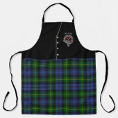 Adam Clan Badge & Tartan Kilt Schort (Voorkant)