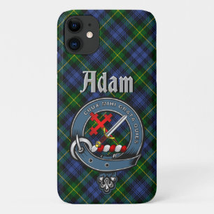 Adam Clan Badge & Tartan Phone Case