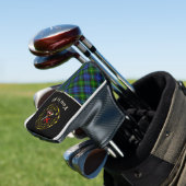 Adam Clan Crest Golf gepersonaliseerde putter Golfheadcover (Insitu)