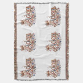 Adam Crown Cozy Throw Deken (Voorkant Verticaal)