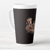 Adam Crown Custom Koffiemok Latte Mok (Linkerhoek)