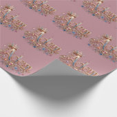 Adam Crown decoratieve wandklok Cadeaupapier (Hoek)