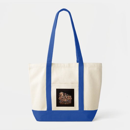 Adam Crown Sparkle Tote Tas (Voorkant)