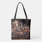 Adam Crown Sparkle Tote Tas (Achterkant)