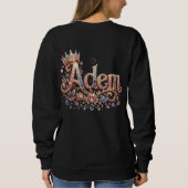 Adam Crown Zwarte T-Shirt (Achterkant)