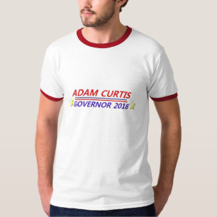 Adam Curtis voor gouverneur T-shirt