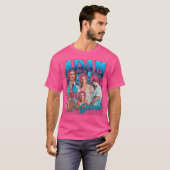 Adam Driver Retro Bootleg Style T-shirt (Voorkant volledig)