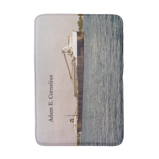 Adam E. Cornelius badmat (Voorkant Verticaal)