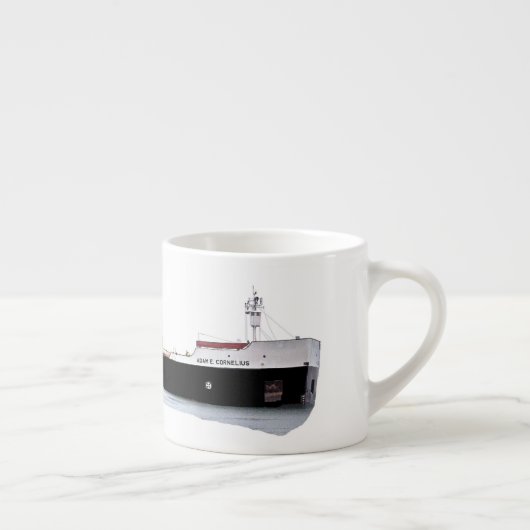 Adam E. Cornelius cutout espresso mok (Rechts)