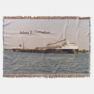 Adam E. Cornelius geweven deken