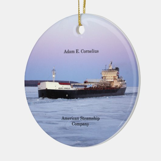 Adam E. Cornelius Keramisch Ornament (Links)