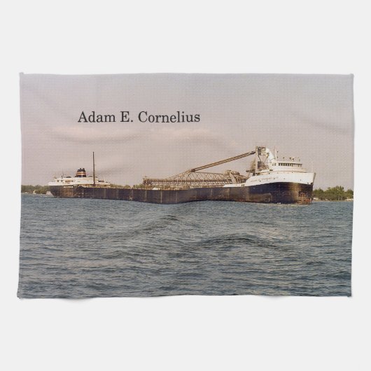 Adam E. Cornelius keukenhanddoek (Horizontaal)