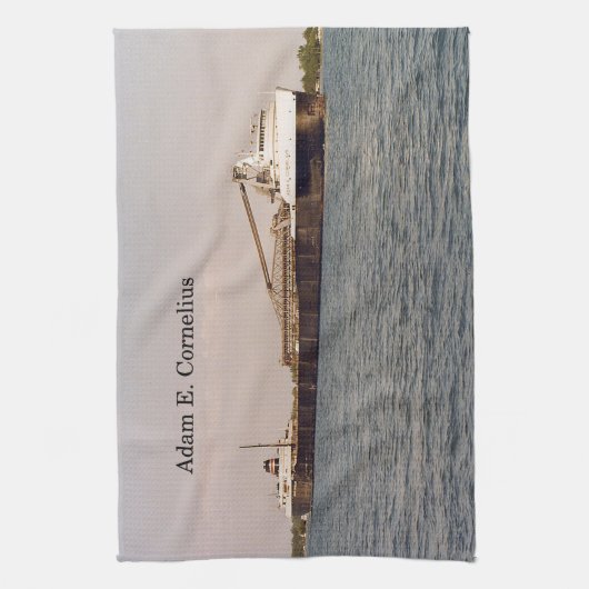 Adam E. Cornelius keukenhanddoek (Verticaal)
