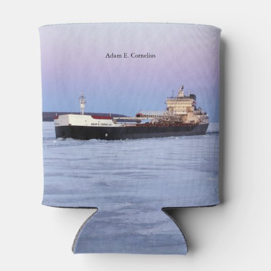 Adam E. Cornelius koelbox Blikjeskoeler (Achterkant)