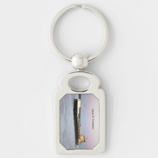 Adam E. Cornelius metaalsleutelketen Sleutelhanger (Voorkant)