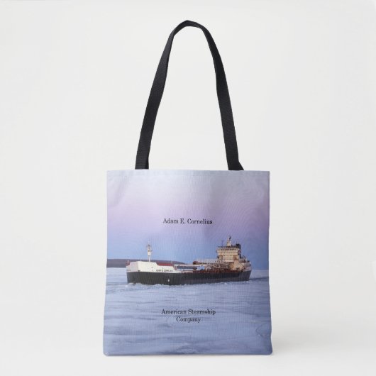 Adam E. Cornelius overal tote bag (Voorkant)