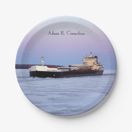 Adam E. Cornelius papieren bord (Voorkant)