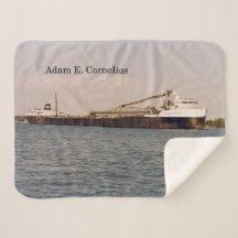Adam E. Cornelius sherpa blanket