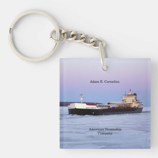 Adam E. Cornelius-sleutelketen Sleutelhanger (Voorkant)
