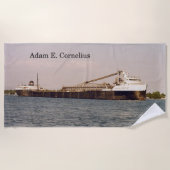 Adam E. Cornelius strandhanddoek Strandlaken (Voorkant)