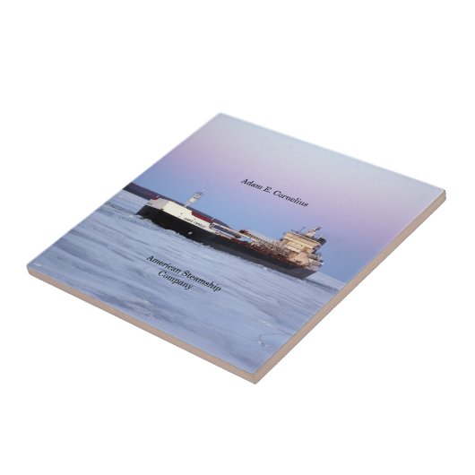 Adam E. Cornelius tegels Tegeltje (Zijkant)