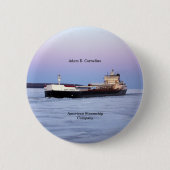 Adam E. Cornelius-toets Ronde Button 5,7 Cm (Voorkant)