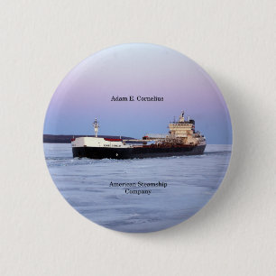 Adam E. Cornelius-toets Ronde Button 5,7 Cm