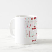 Adam Eaton Hij kan werken vanuit huis Mok (Voorkant links)