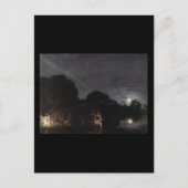 Adam Elsheimer Flight Into Egypt Briefkaart (Voorkant)