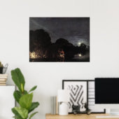 Adam Elsheimer vliegt naar Egypte Poster (Thuiskantoor)