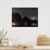 Adam Elsheimer vliegt naar Egypte Poster (Keuken)