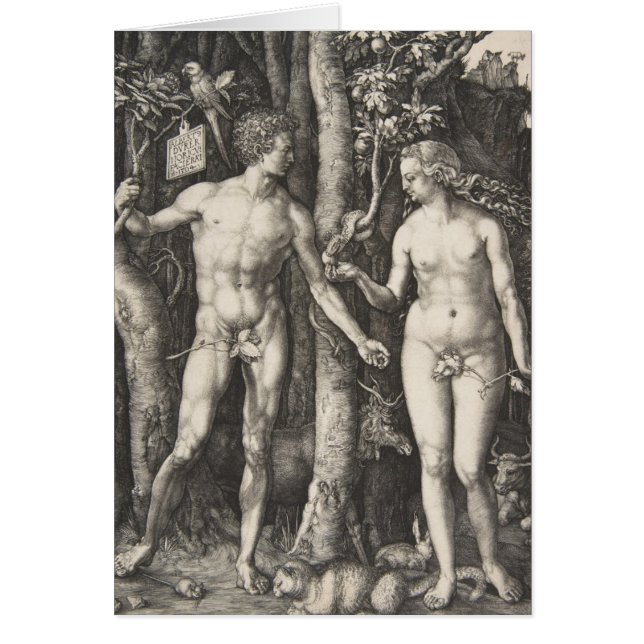 Adam en Eva, 1504 (Voorkant)
