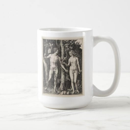 Adam en Eva, 1504 Koffiemok (Rechts)