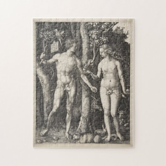 Adam en Eva, 1504 Legpuzzel (Verticaal)