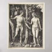 Adam en Eva, 1504 Poster (Voorkant)